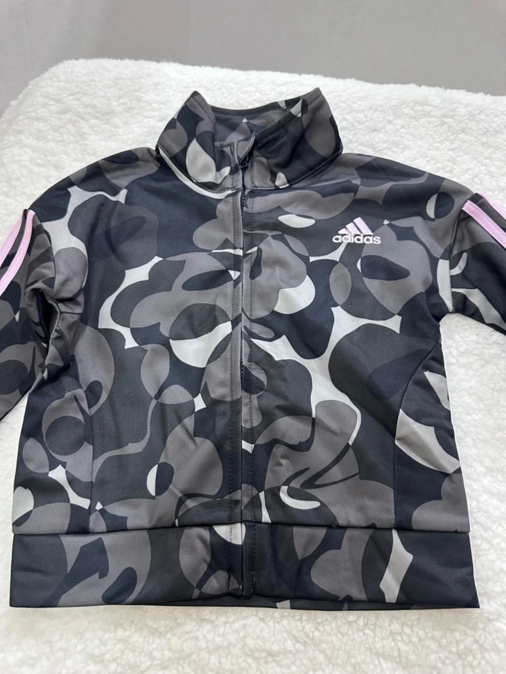 adidas elastic zip set